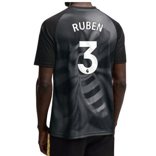 2026-2027 Man City Warm Up Jersey (Black) (Ruben 3)