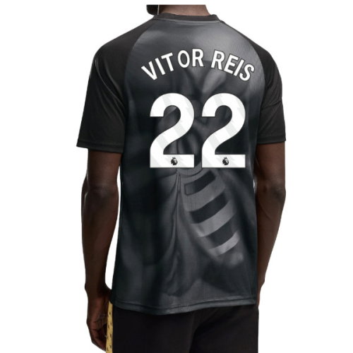 2026-2027 Man City Warm Up Jersey (Black) (Vitor Reis 22)