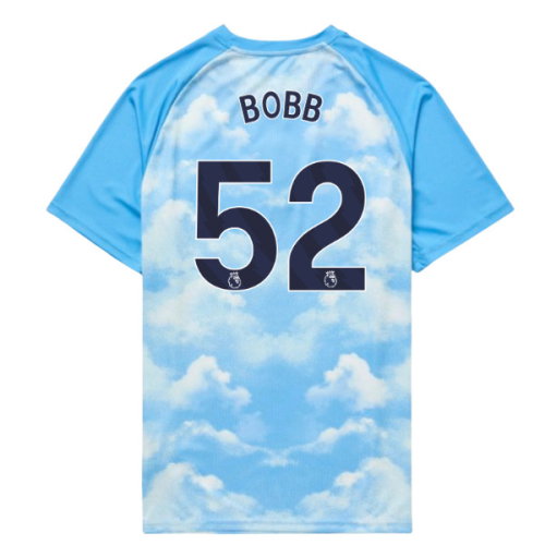 2026-2027 Man City Warm Up Jersey (Icy Blue) (Bobb 52)