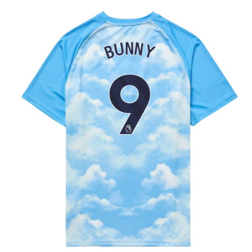 2026-2027 Man City Warm Up Jersey (Icy Blue) (Bunny 9)