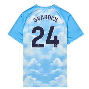 2026-2027 Man City Warm Up Jersey (Icy Blue) (Gvardiol 24)