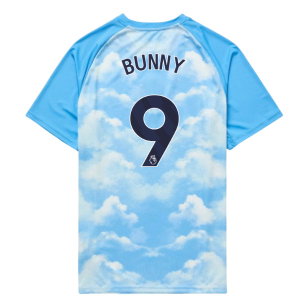 2026-2027 Man City Warm Up Jersey (Icy Blue) - Kids (Bunny 9)
