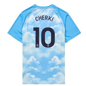 2026-2027 Man City Warm Up Jersey (Icy Blue) - Kids (Cherki 10)