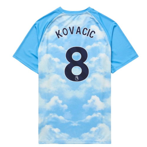 2026-2027 Man City Warm Up Jersey (Icy Blue) - Kids (Kovacic 8)