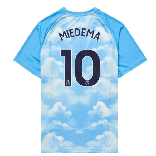 2026-2027 Man City Warm Up Jersey (Icy Blue) - Kids (Miedema 10)