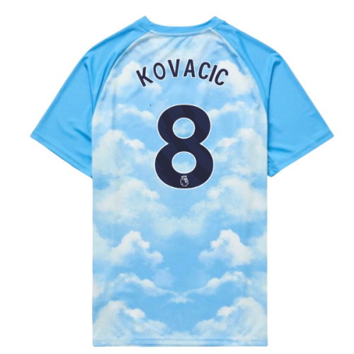 2026-2027 Man City Warm Up Jersey (Icy Blue) (Kovacic 8)