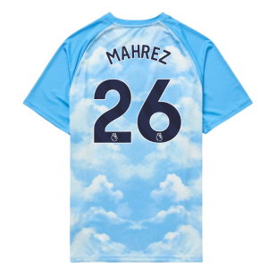 2026-2027 Man City Warm Up Jersey (Icy Blue) (Mahrez 26)