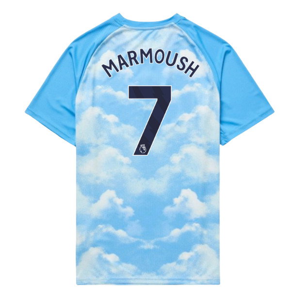 2026-2027 Man City Warm Up Jersey (Icy Blue) (Marmoush 7)