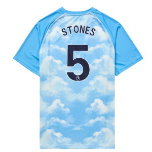 2026-2027 Man City Warm Up Jersey (Icy Blue) (Stones 5)