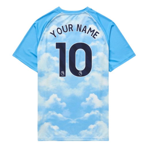 2026-2027 Man City Warm Up Jersey (Icy Blue) (Your Name)