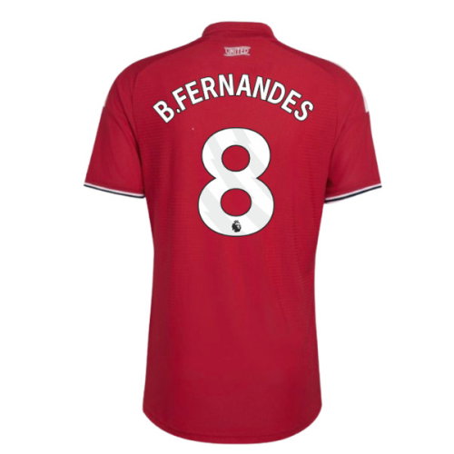 2026-2027 Man Utd Authentic Home Shirt (B.Fernandes 8)