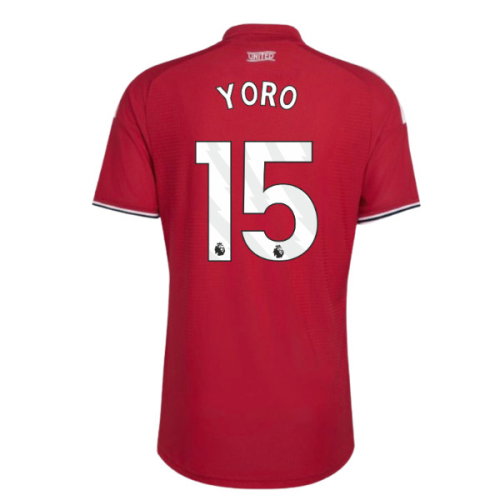 2026-2027 Man Utd Authentic Home Shirt (Yoro 15)