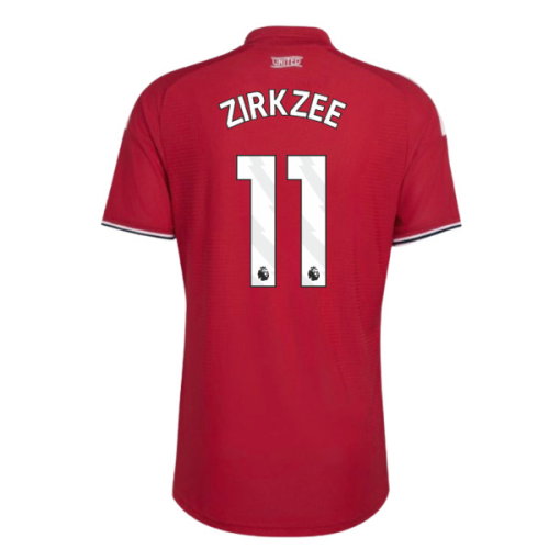 2026-2027 Man Utd Authentic Home Shirt (Zirkzee 11)