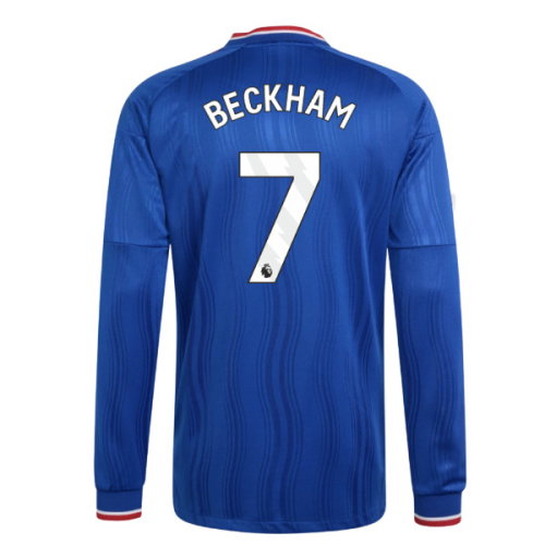 2026-2027 Man Utd Authentic Long Sleeve Away Shirt (Beckham 7)