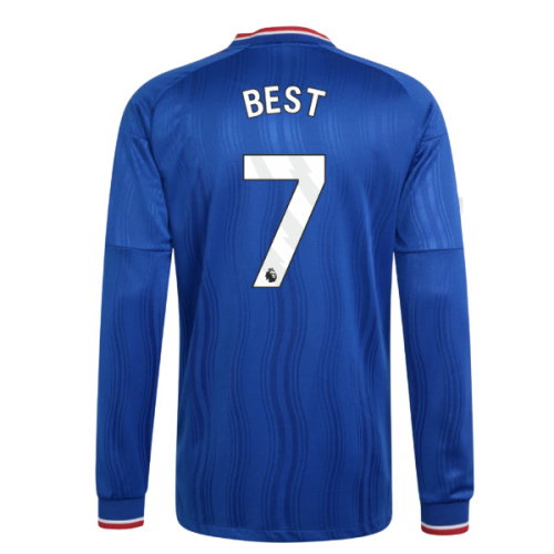 2026-2027 Man Utd Authentic Long Sleeve Away Shirt (Best 7)