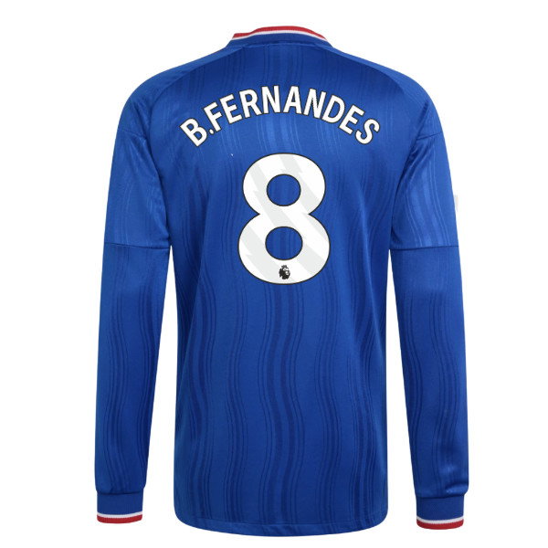 2026-2027 Man Utd Authentic Long Sleeve Away Shirt (B.Fernandes 8)