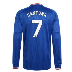 2026-2027 Man Utd Authentic Long Sleeve Away Shirt (Cantona 7)