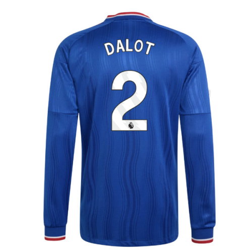 2026-2027 Man Utd Authentic Long Sleeve Away Shirt (Dalot 2)