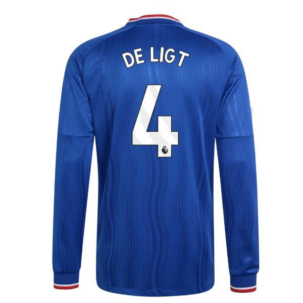 2026-2027 Man Utd Authentic Long Sleeve Away Shirt (De Ligt 4)