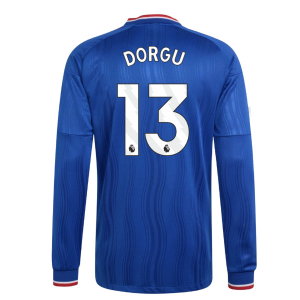 2026-2027 Man Utd Authentic Long Sleeve Away Shirt (Dorgu 13)