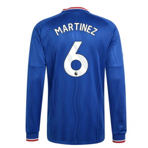 2026-2027 Man Utd Authentic Long Sleeve Away Shirt (Martinez 6)