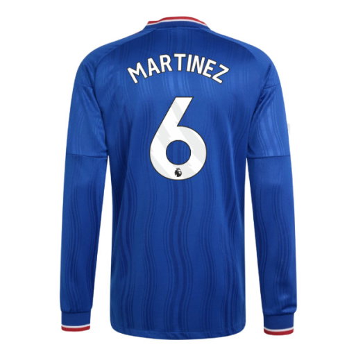 2026-2027 Man Utd Authentic Long Sleeve Away Shirt (Martinez 6)
