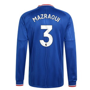 2026-2027 Man Utd Authentic Long Sleeve Away Shirt (Mazraoui 3)