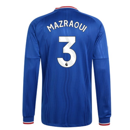 2026-2027 Man Utd Authentic Long Sleeve Away Shirt (Mazraoui 3)
