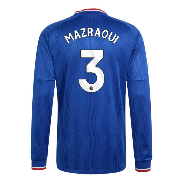 2026-2027 Man Utd Authentic Long Sleeve Away Shirt (Mazraoui 3)