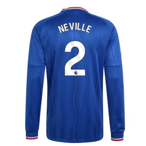 2026-2027 Man Utd Authentic Long Sleeve Away Shirt (Neville 2)