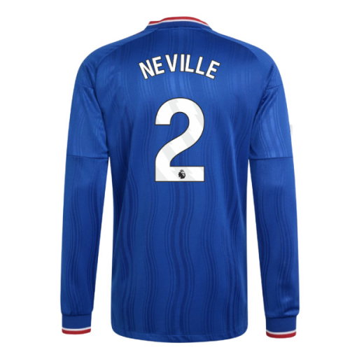 2026-2027 Man Utd Authentic Long Sleeve Away Shirt (Neville 2)