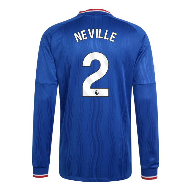 2026-2027 Man Utd Authentic Long Sleeve Away Shirt (Neville 2)
