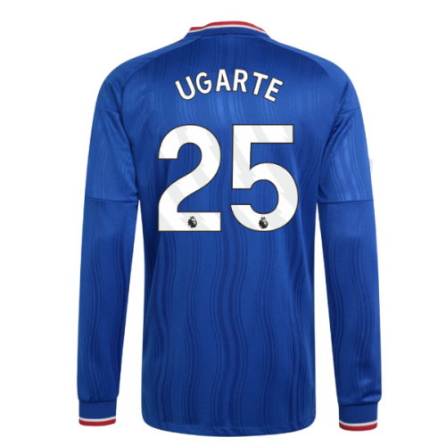 2026-2027 Man Utd Authentic Long Sleeve Away Shirt (Ugarte 25)