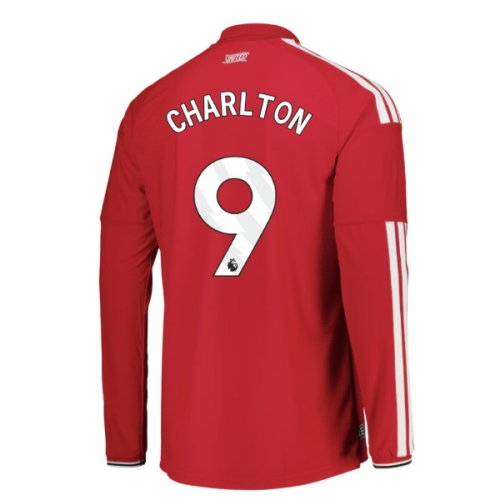 2026-2027 Man Utd Authentic Long Sleeve Home Shirt (Charlton 9)