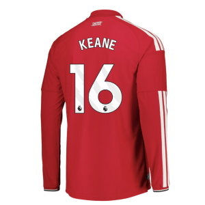 2026-2027 Man Utd Authentic Long Sleeve Home Shirt (Keane 16)