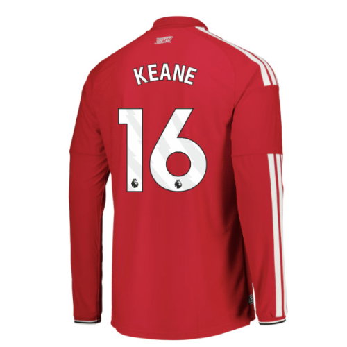 2026-2027 Man Utd Authentic Long Sleeve Home Shirt (Keane 16)