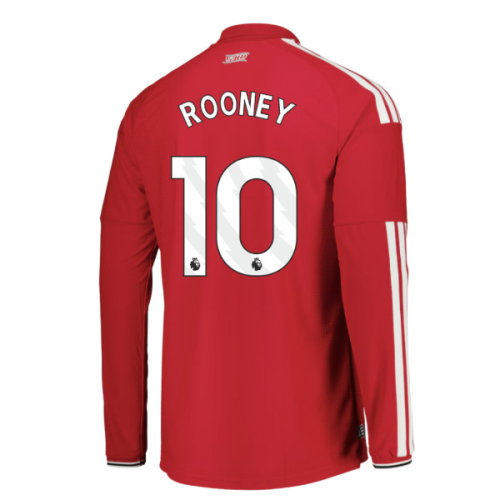 2026-2027 Man Utd Authentic Long Sleeve Home Shirt (Rooney 10)