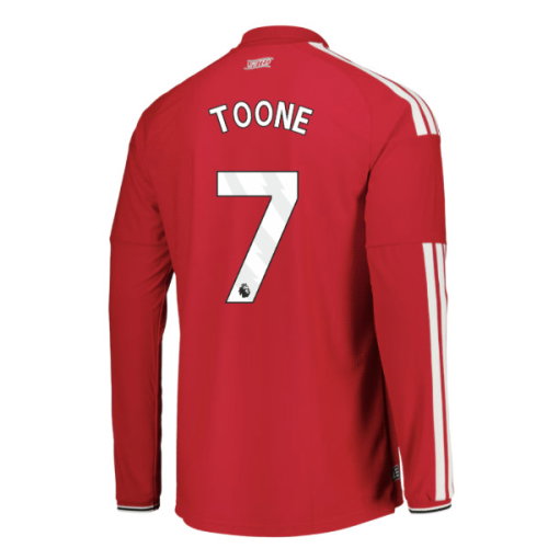 2026-2027 Man Utd Authentic Long Sleeve Home Shirt (Toone 7)