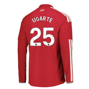 2026-2027 Man Utd Authentic Long Sleeve Home Shirt (Ugarte 25)