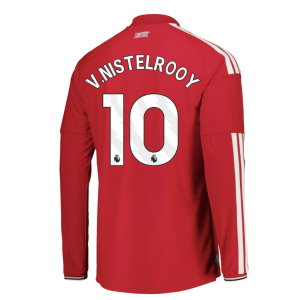 2026-2027 Man Utd Authentic Long Sleeve Home Shirt (V.Nistelrooy 10)