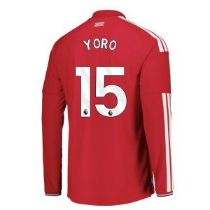 2026-2027 Man Utd Authentic Long Sleeve Home Shirt (Yoro 15)