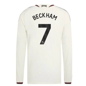 2026-2027 Man Utd Authentic Long Sleeve Third Shirt (Beckham 7)
