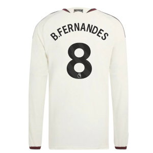 2026-2027 Man Utd Authentic Long Sleeve Third Shirt (B.Fernandes 8)