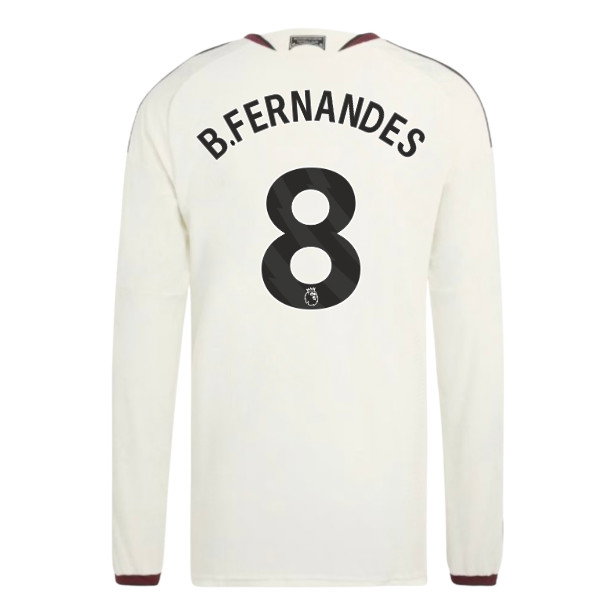 2026-2027 Man Utd Authentic Long Sleeve Third Shirt (B.Fernandes 8)
