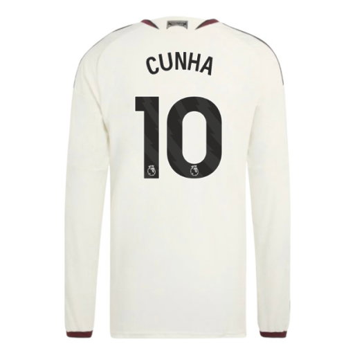2026-2027 Man Utd Authentic Long Sleeve Third Shirt (Cunha 10)