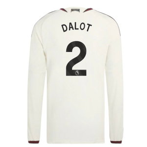 2026-2027 Man Utd Authentic Long Sleeve Third Shirt (Dalot 2)