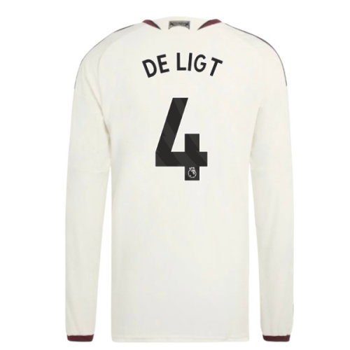 2026-2027 Man Utd Authentic Long Sleeve Third Shirt (De Ligt 4)