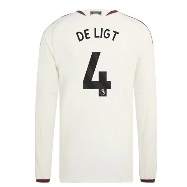 2026-2027 Man Utd Authentic Long Sleeve Third Shirt (De Ligt 4)