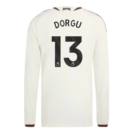 2026-2027 Man Utd Authentic Long Sleeve Third Shirt (Dorgu 13)
