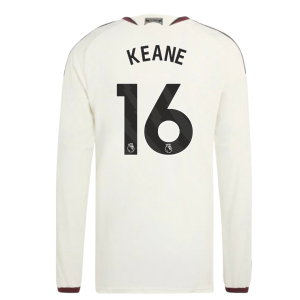 2026-2027 Man Utd Authentic Long Sleeve Third Shirt (Keane 16)